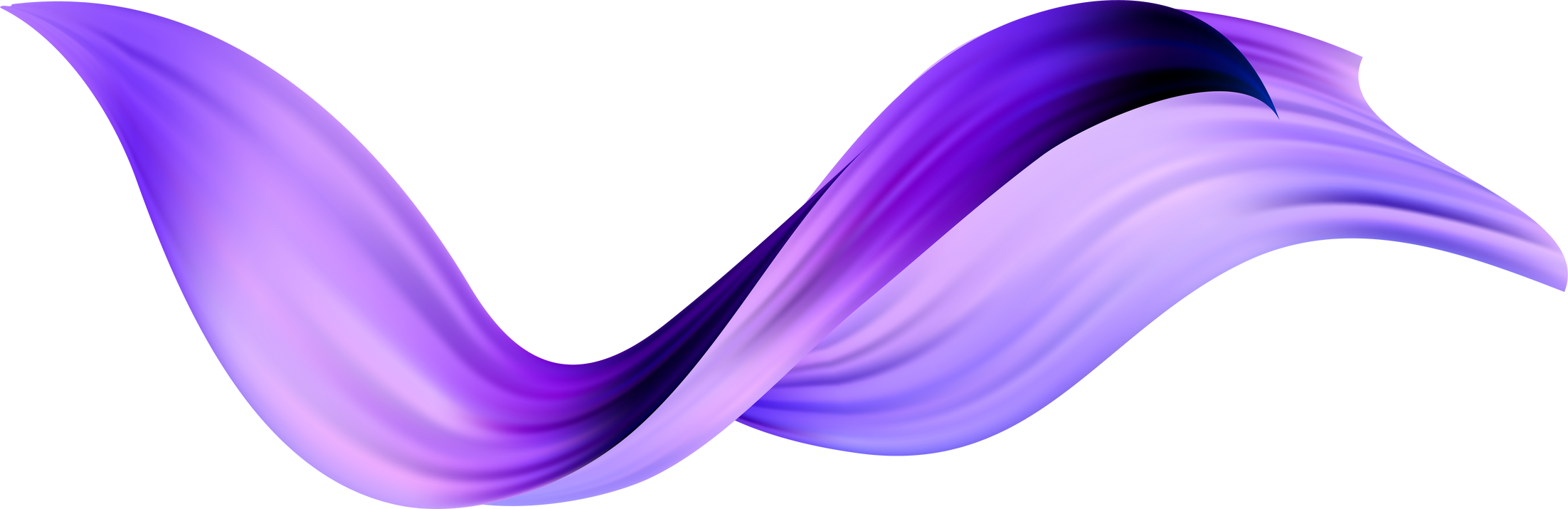 Purple Gradient Wave